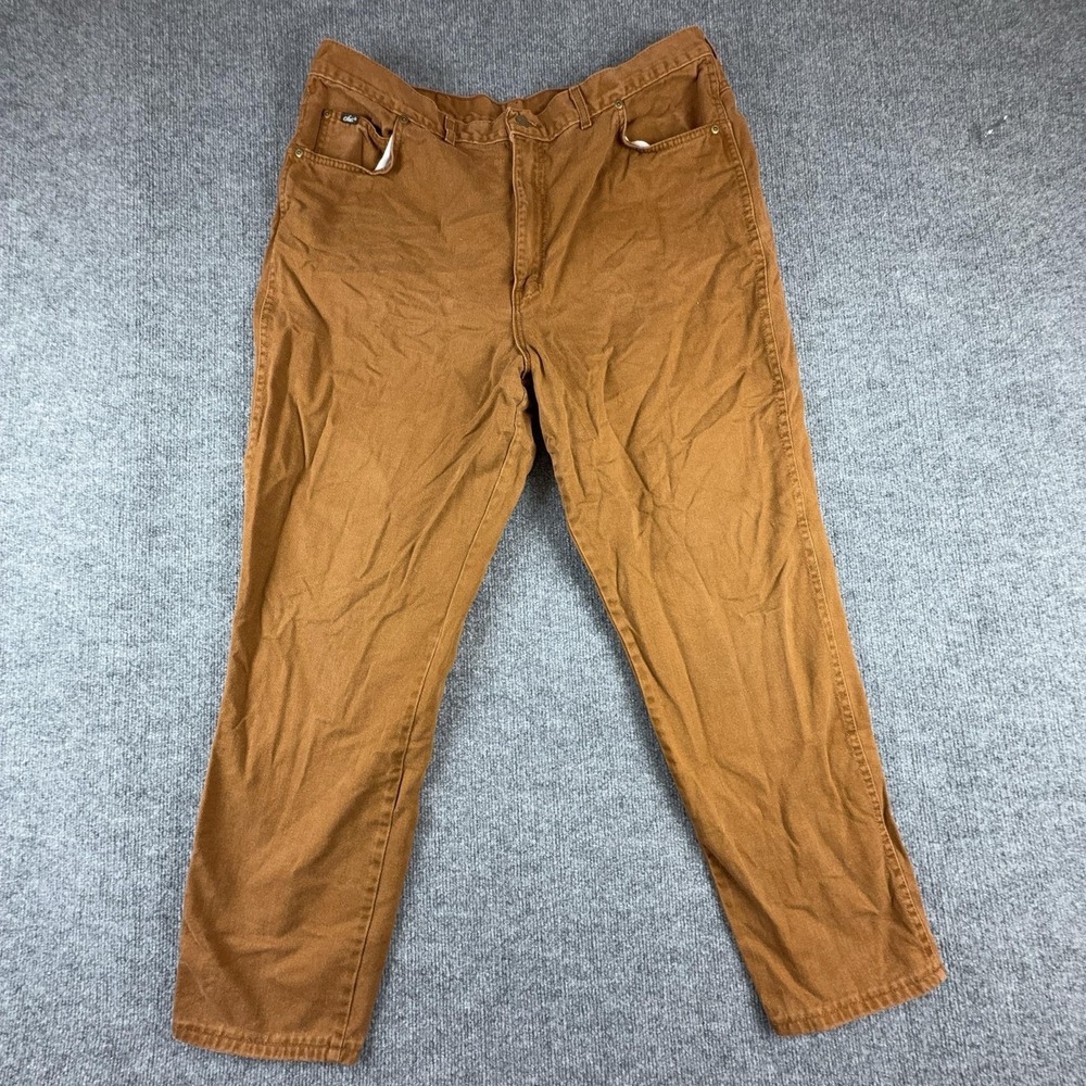 Vintage Chic Jeans Womens 18 Brown High Rise Relaxed Tapered Denim Made USA 90s